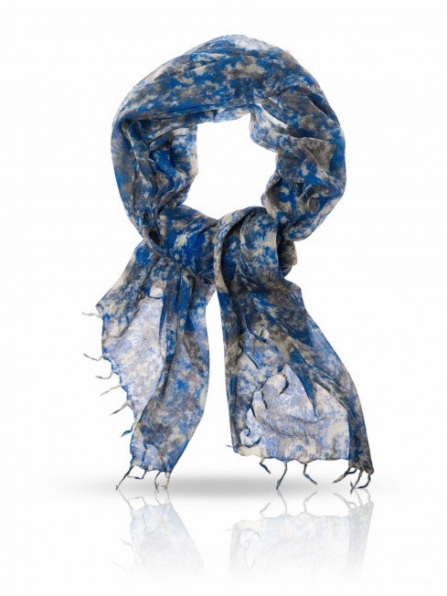 Палантин Женский W-VINTAGE.FLORAL/BLUE